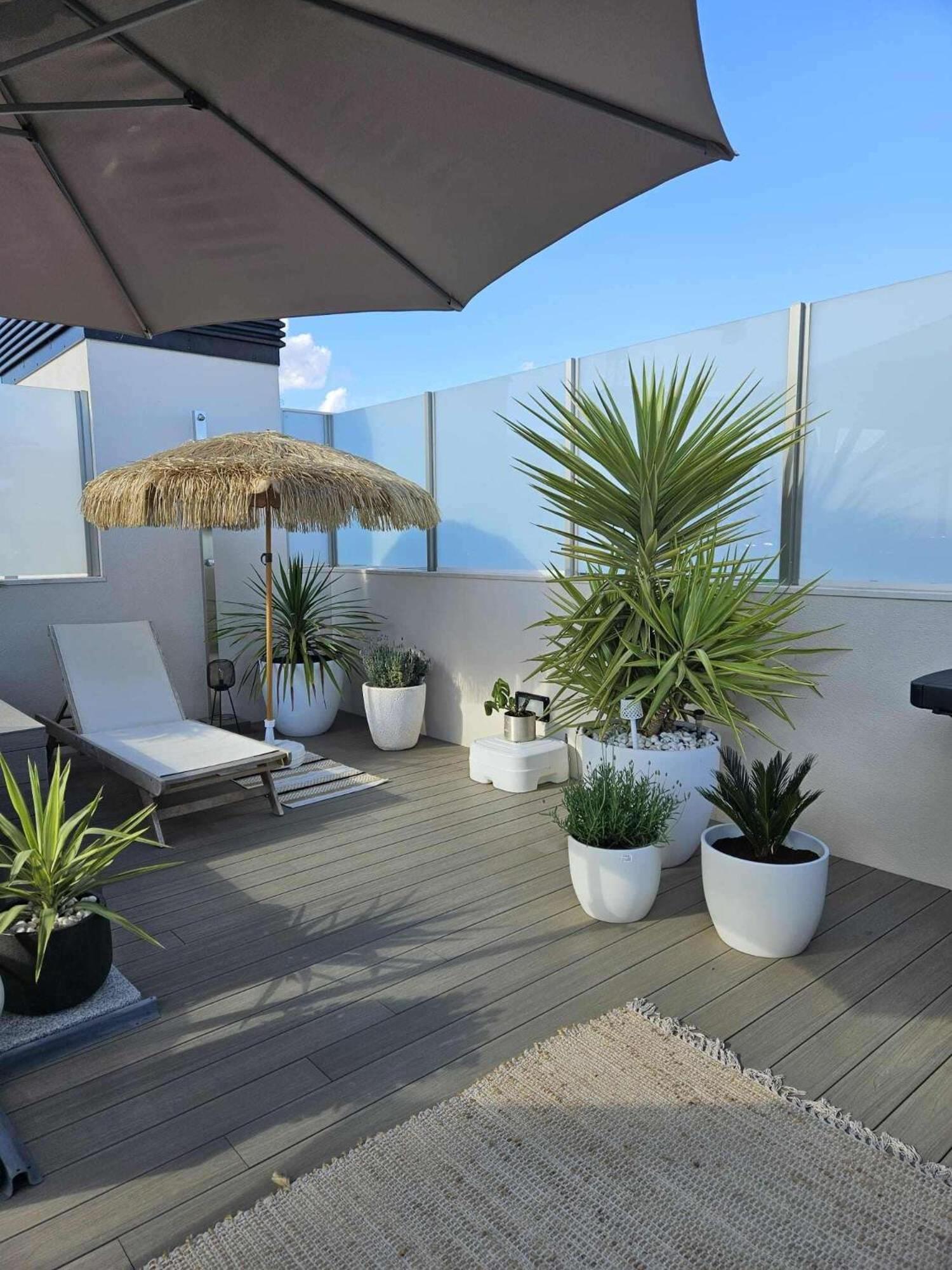 Appartement 2 Bedrooms - Private Rooftop And Pool - Parking